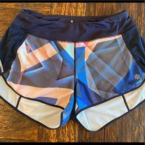 Athleta Geometric Running Shorts